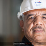 Portrait d'un chef de chantier SPIE Elecam au Maroc