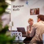 Stand Banque Kolb dans un salon