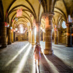 Promenade dans l'abbaye du Mont Saint-Michel