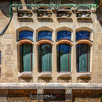 Fenêtres Art Nouveau de la Villa Majorelle à Nancy